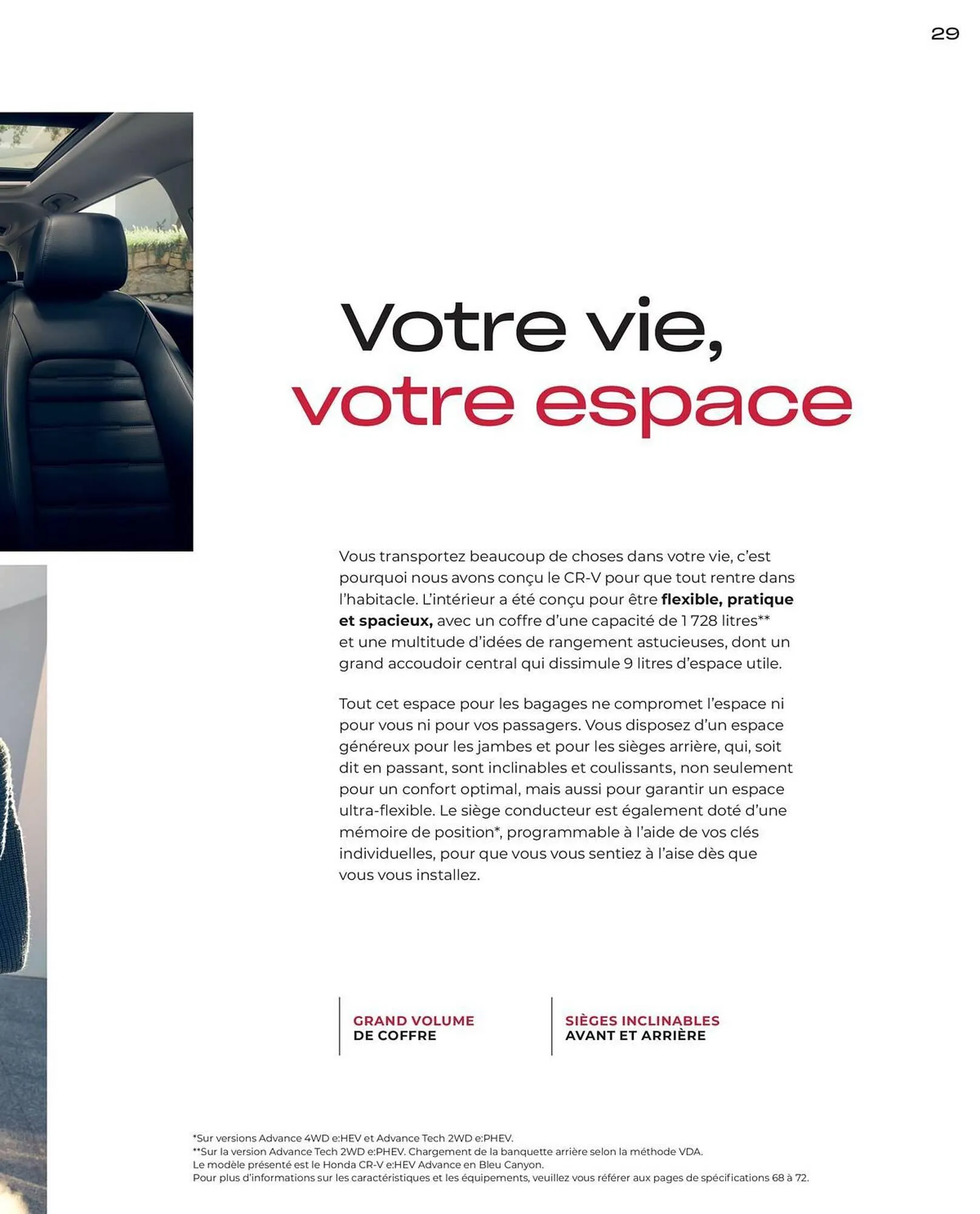 Catalogue Honda du 10 juin au 31 mars 2026 - Catalogue page 29