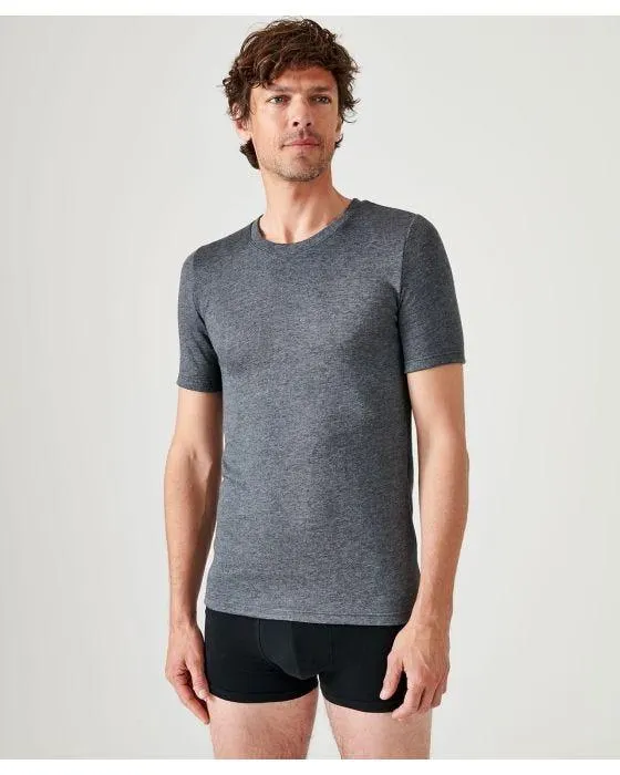 T-shirt double face col rond Thermolactyl