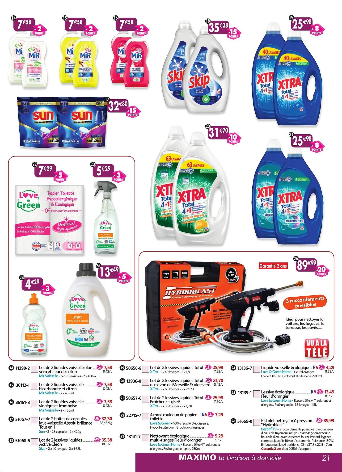 Catalogue Maximo du 30 mars au 23 avril 2026 - Catalogue page 21