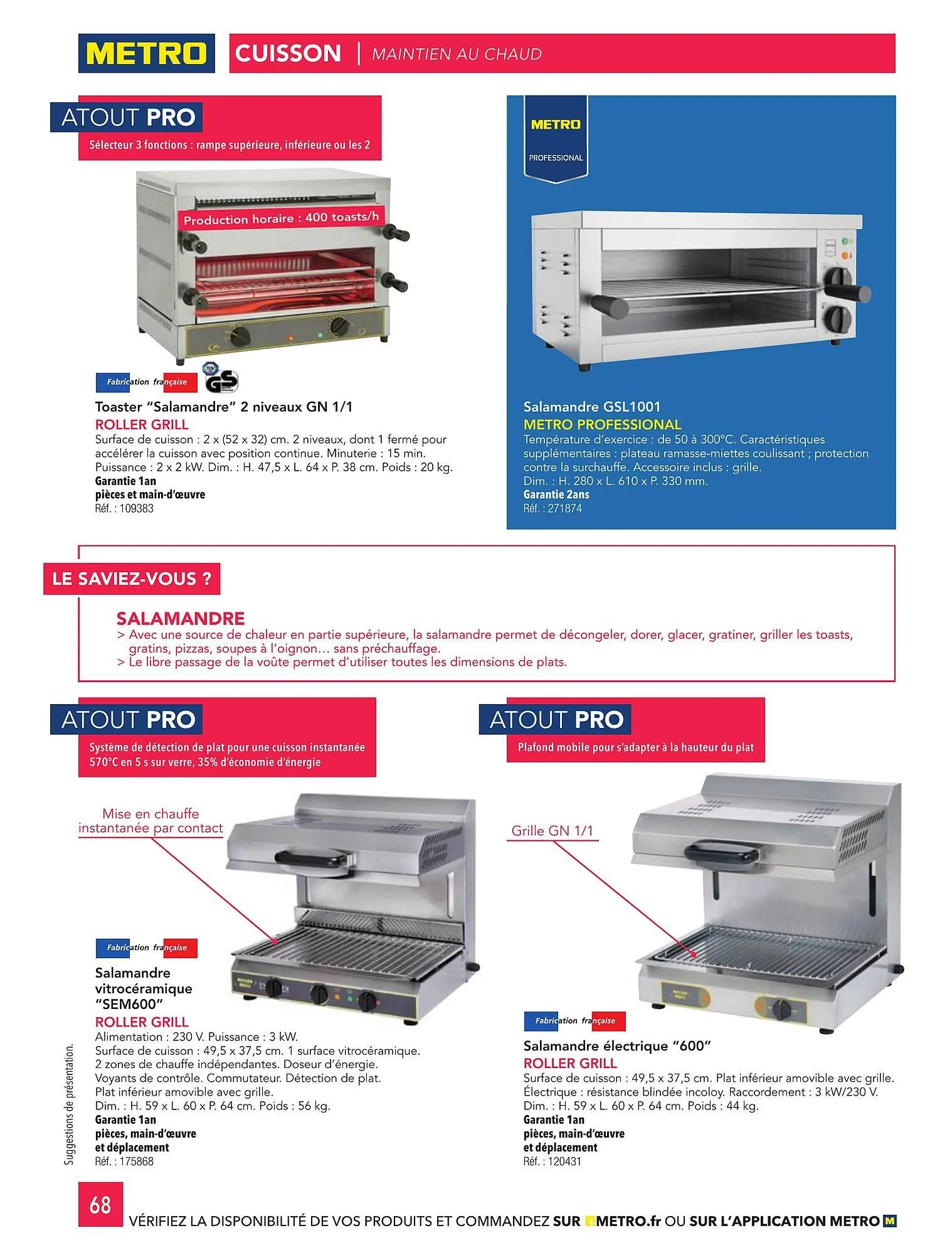 Catalogue METRO du 1 janvier au 31 décembre 2026 - Catalogue page 68