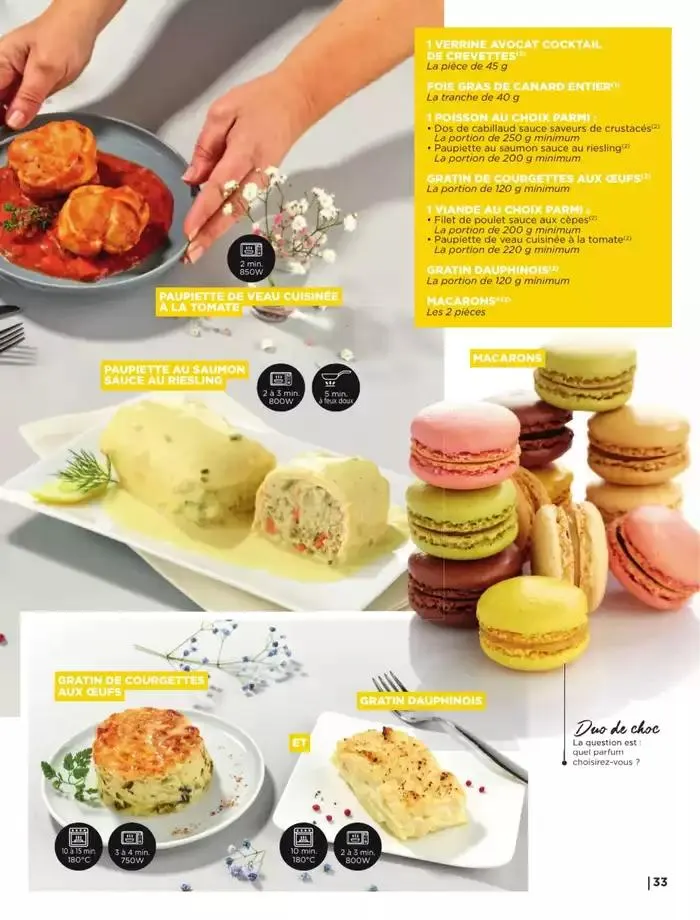 CARTE TRAITEUR PERMANENTE - MIXTE du 9 mai au 31 décembre 2025 - Catalogue page 33