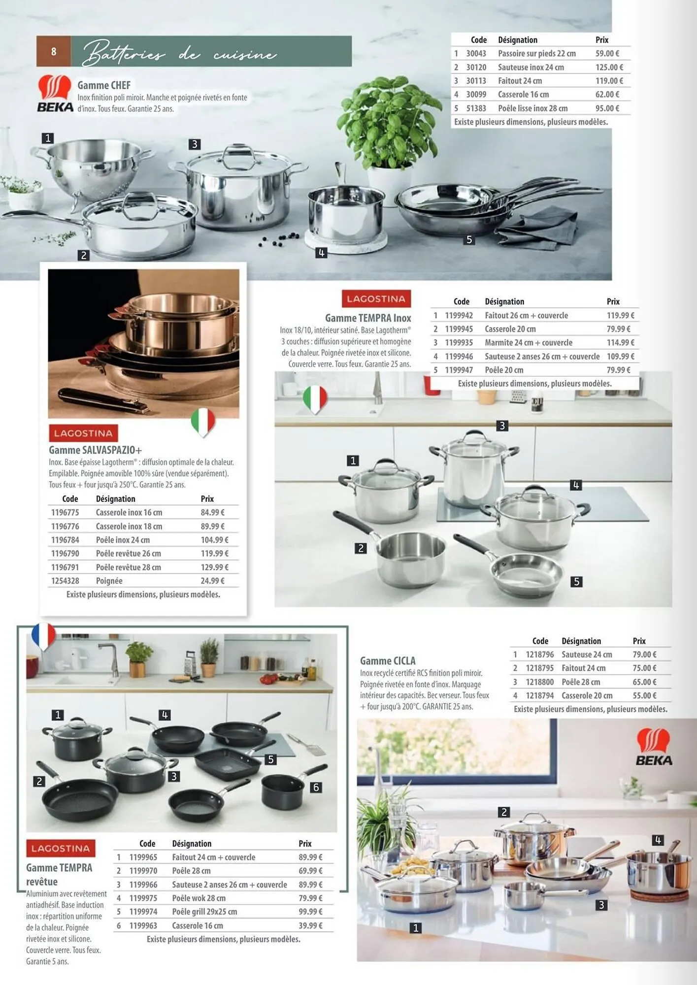 Catalogue Cuisine Plaisir du 1 avril au 31 mars 2027 - Catalogue page 8