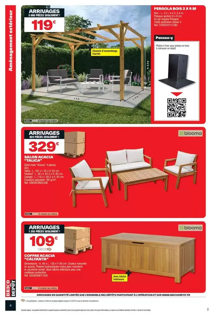 Voyez plus grand avec nos prix dépôt ! du 30 avril au 15 mai 2025 - Catalogue page 4