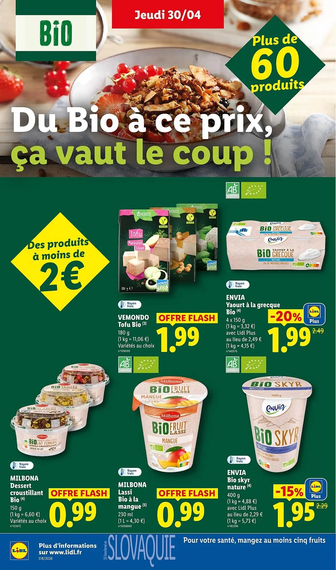 Catalogue Lidl du 30 avril au 6 mai 2026 - Catalogue page 20