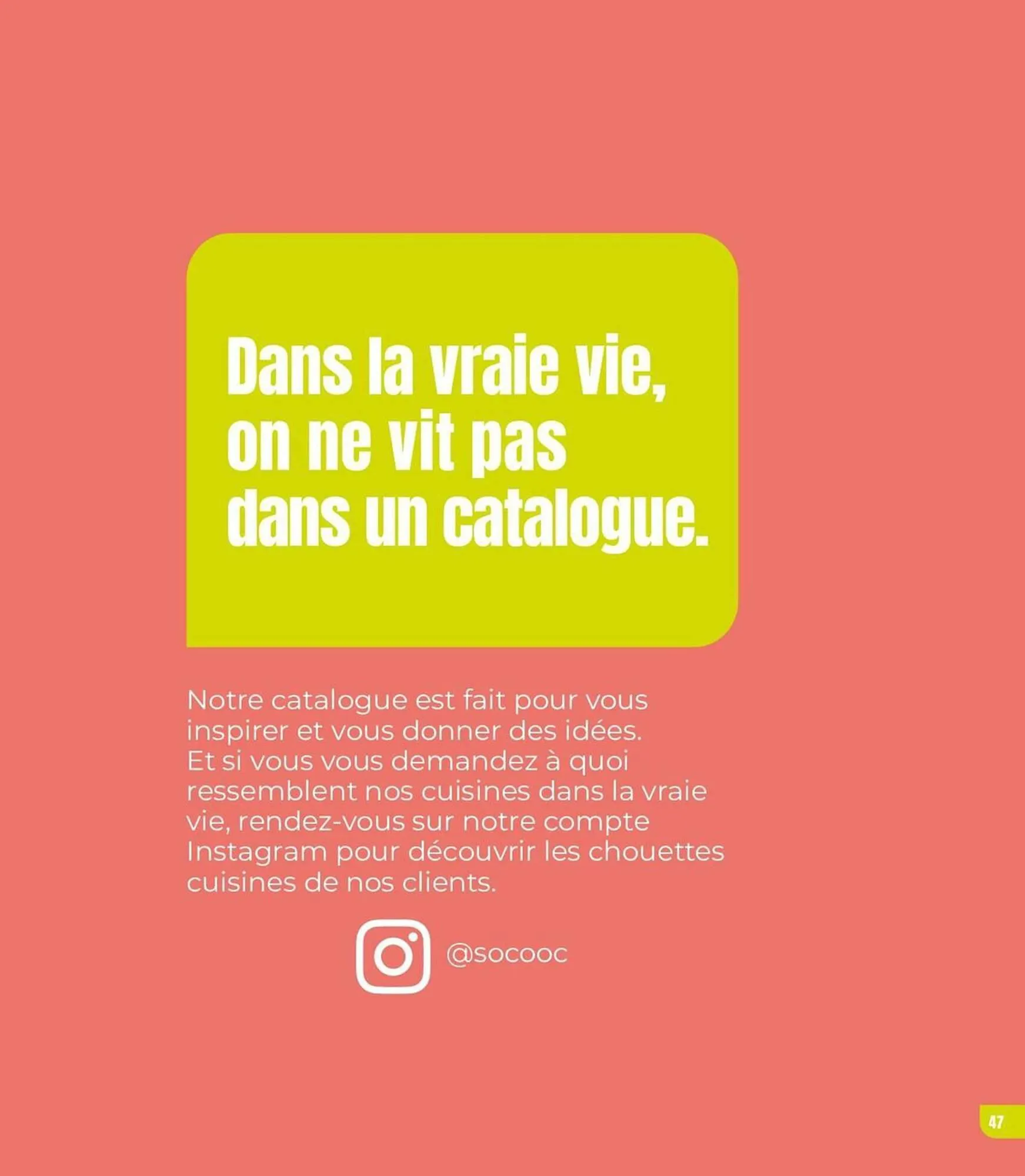 Catalogue SoCoo'c du 15 septembre au 31 décembre 2023 - Catalogue page 47