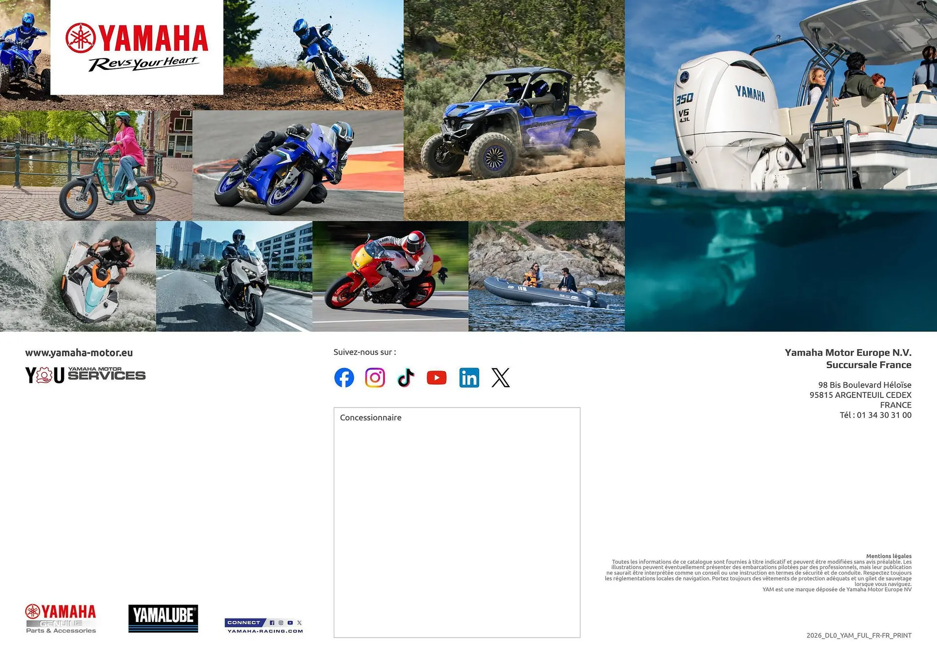 Catalogue Yamaha du 18 février au 31 mars 2026 - Catalogue page 11