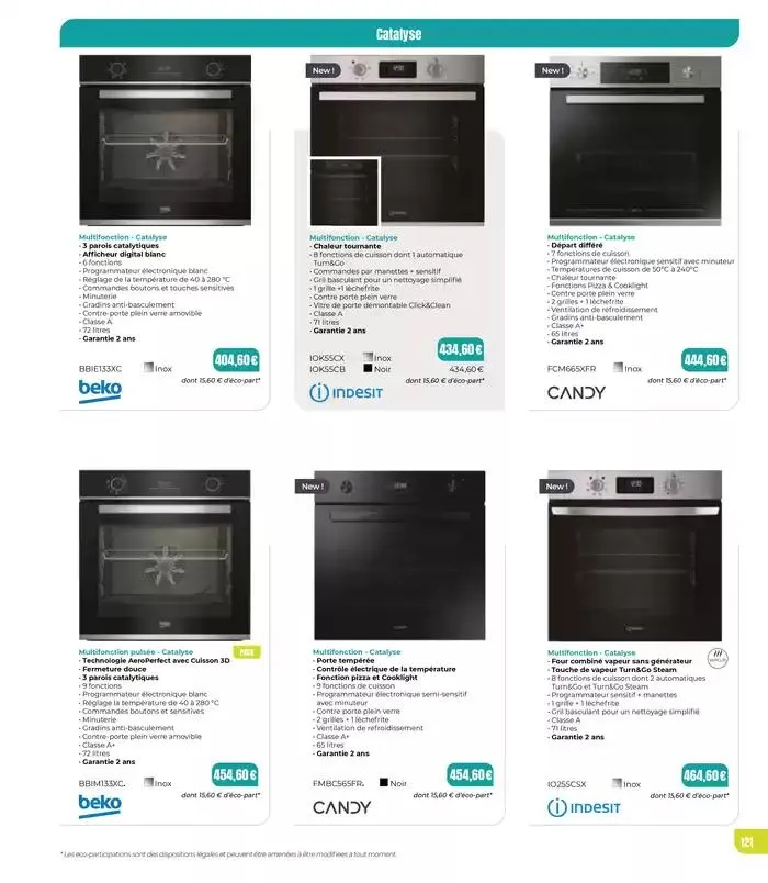 Consultez le menu avant de vous mettre en cuisine. du 7 janvier au 31 décembre 2025 - Catalogue page 121