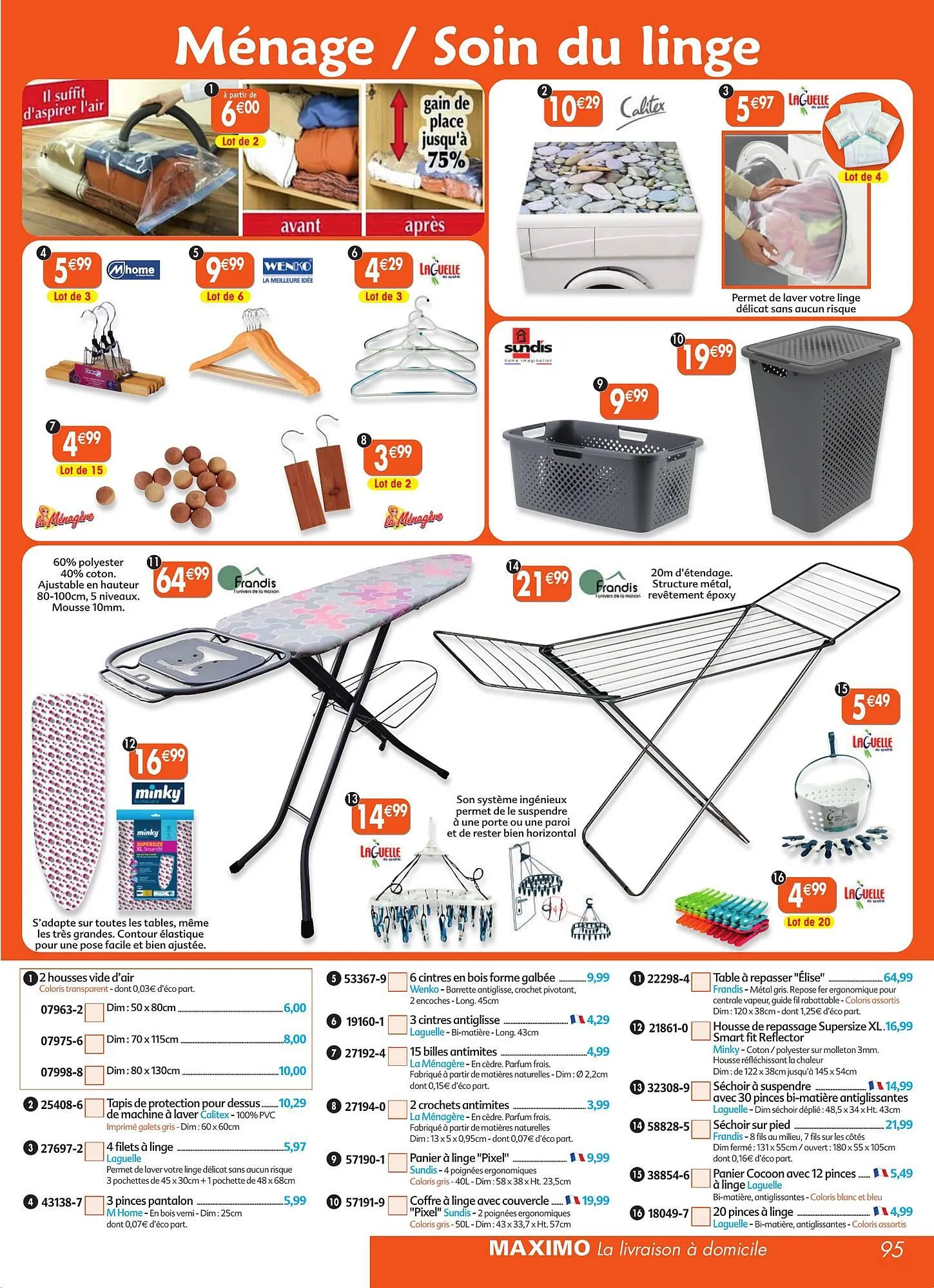 Catalogue Maximo du 30 mars au 23 avril 2026 - Catalogue page 95