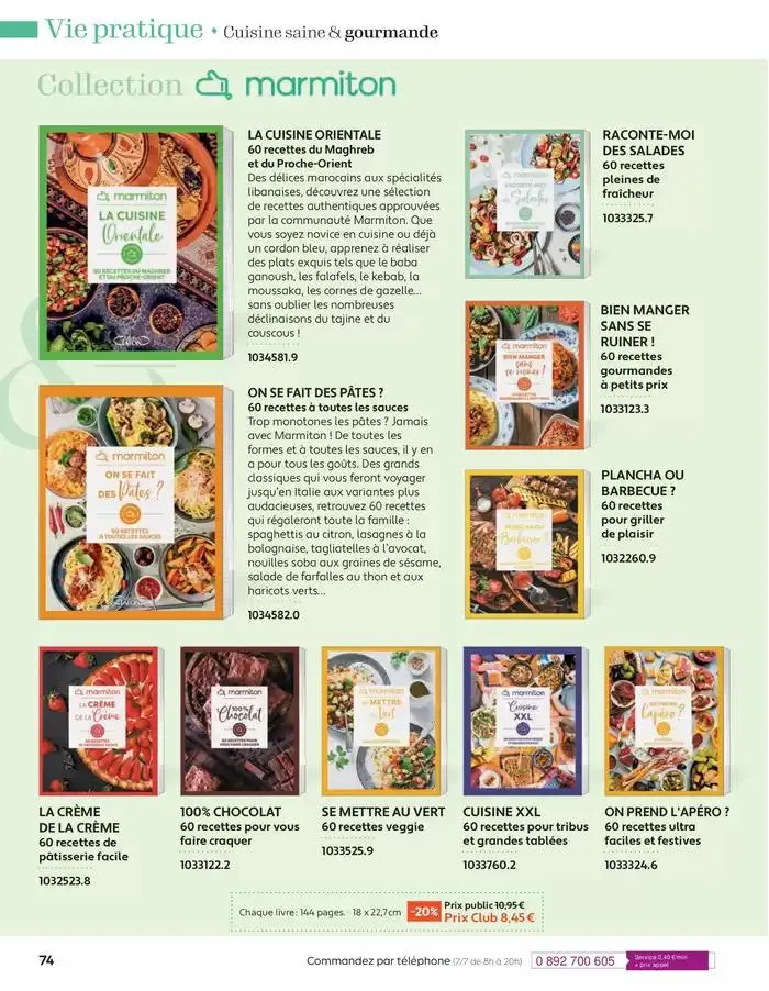 Mars - Avril 2025 du 4 mars au 30 avril 2025 - Catalogue page 74