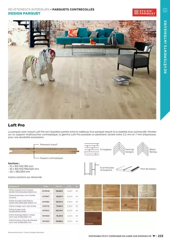 Catalogue 2025 Agenceurs du 25 avril au 31 décembre 2025 - Catalogue page 223