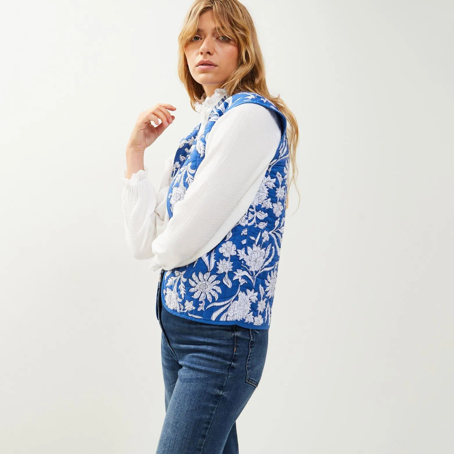 Veste matelassée reversible femme