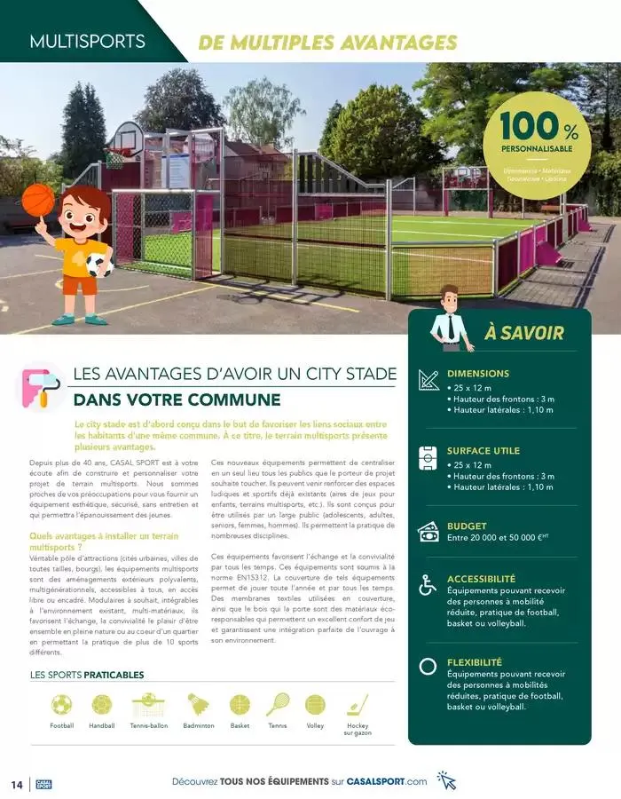 Equipement d'extérieur du 8 janvier au 31 mars 2025 - Catalogue page 14