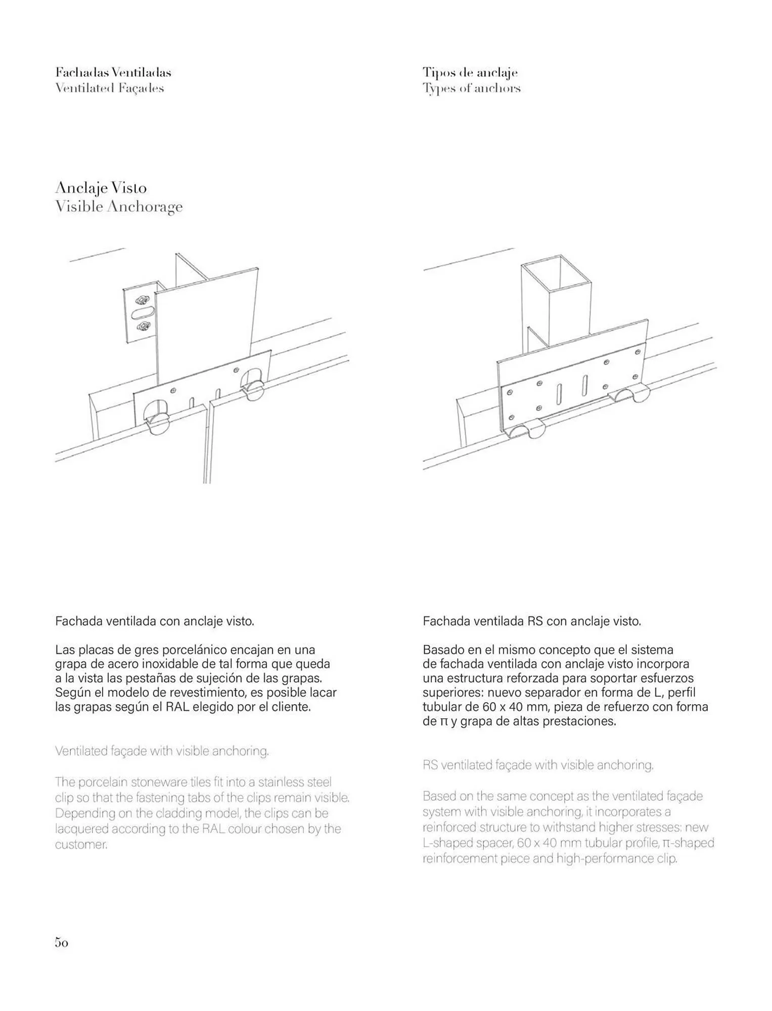 Catalogue Porcelanosa du 18 septembre au 31 décembre 2025 - Catalogue page 50