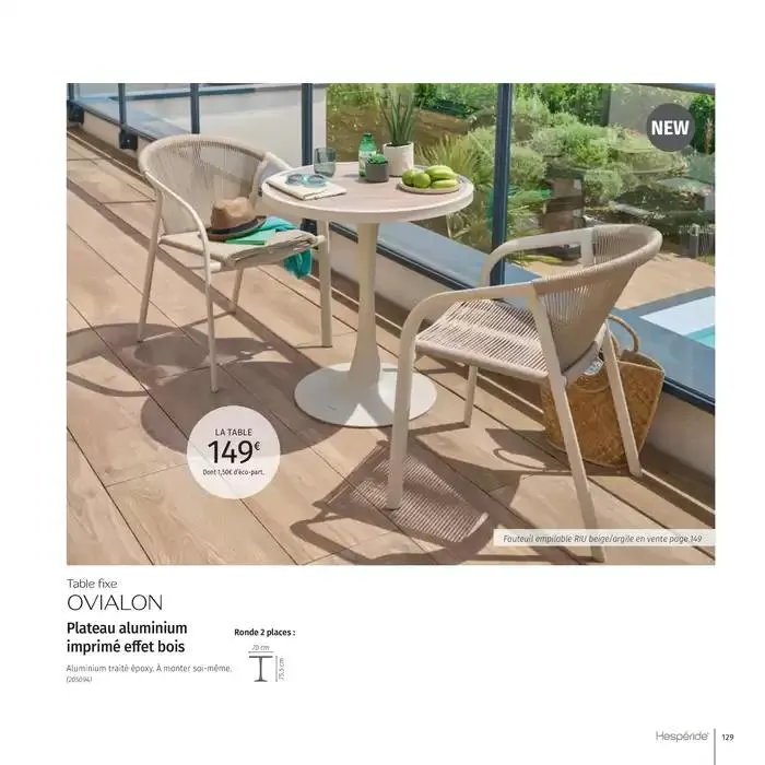 Catalogue Hespéride 2025 du 5 février au 31 décembre 2025 - Catalogue page 129