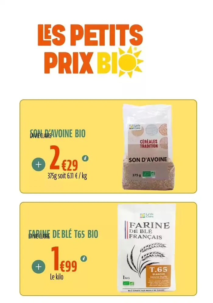 LES PETITS PRIX BIO du 11 mars au 31 décembre 2025 - Catalogue page 48