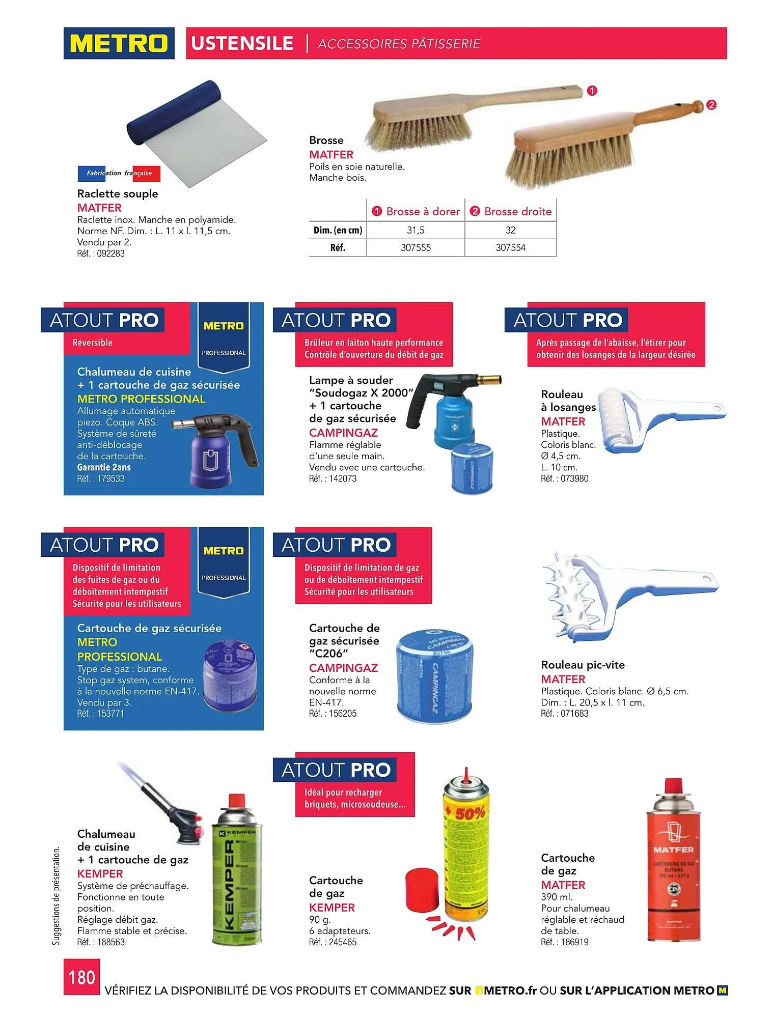 Catalogue METRO du 1 janvier au 31 décembre 2026 - Catalogue page 180