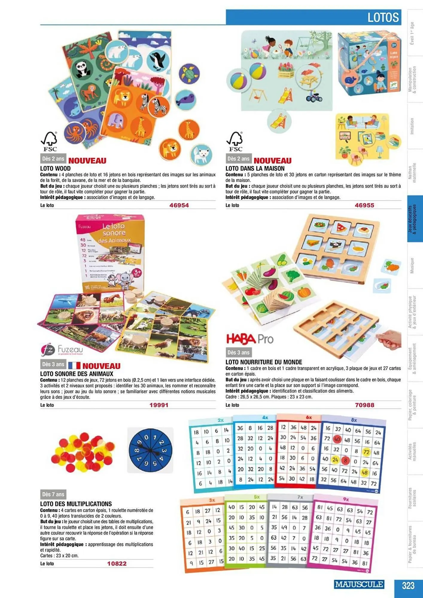 Catalogue Majuscule du 4 mars au 31 décembre 2025 - Catalogue page 347