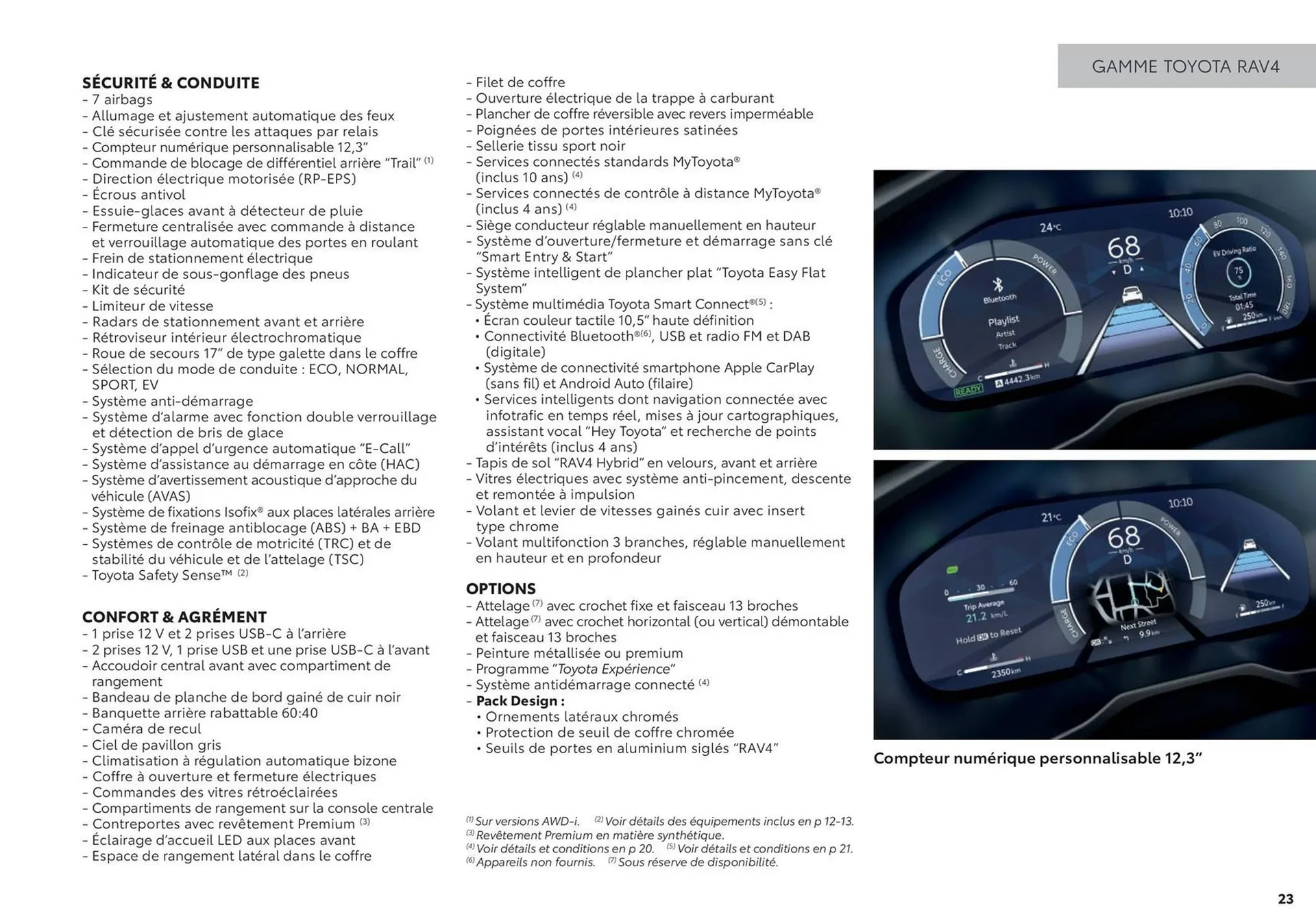 Catalogue Toyota RAV4 du 2 septembre au 31 août 2025 - Catalogue page 23