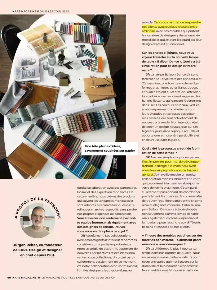 LE MAGAZINE POUR LES ENTHOUSIASTES DU DESIGN du 6 février au 31 décembre 2025 - Catalogue page 90