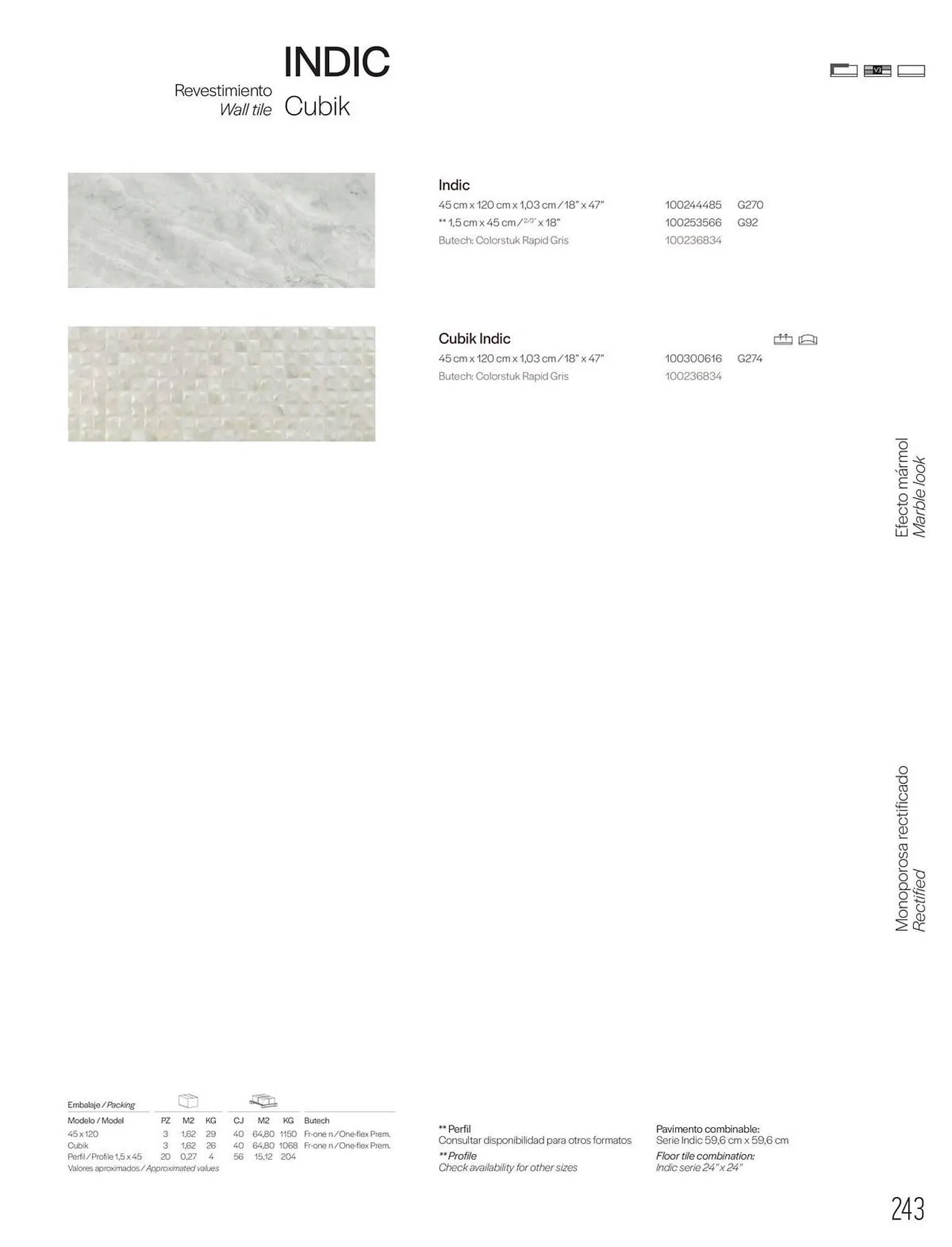 Catalogue Porcelanosa du 27 janvier au 31 décembre 2025 - Catalogue page 245