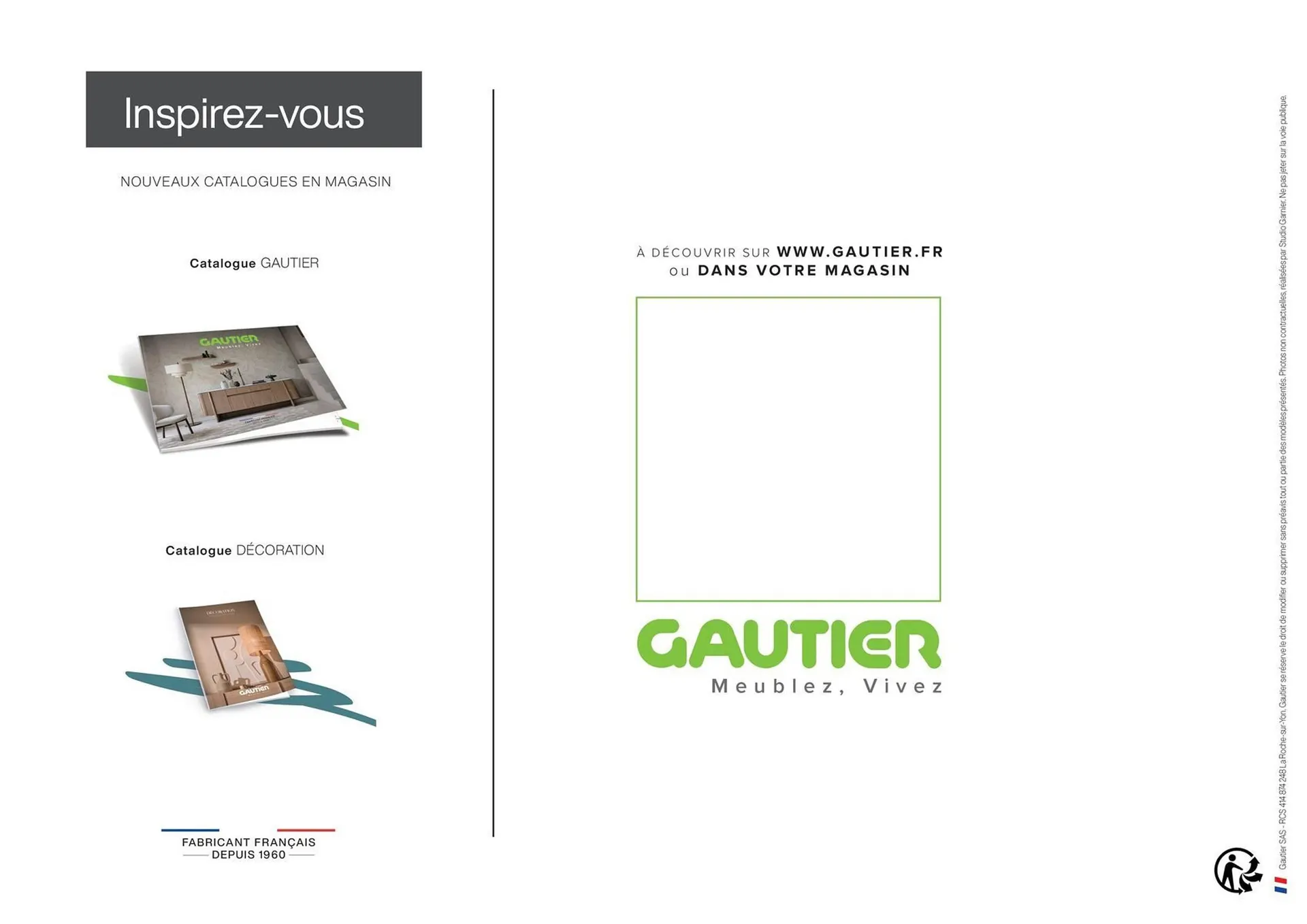 Gautier Catalogue du 16 janvier au 31 décembre 2025 - Catalogue page 22