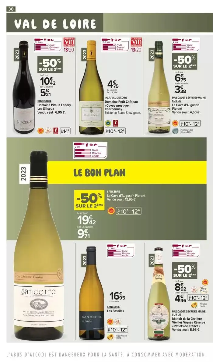 FOIRE AUX VINS, LE GUIDE DES BONS PLANS du 11 mars au 23 mars 2025 - Catalogue page 38