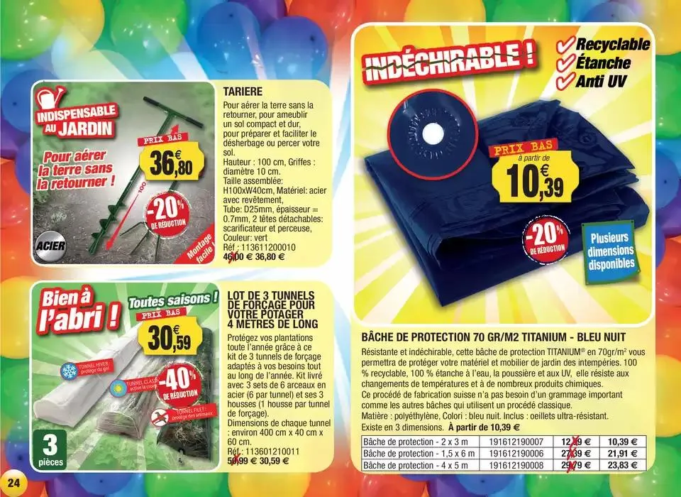 Les jours Anniversaire ! du 11 avril au 31 décembre 2025 - Catalogue page 24