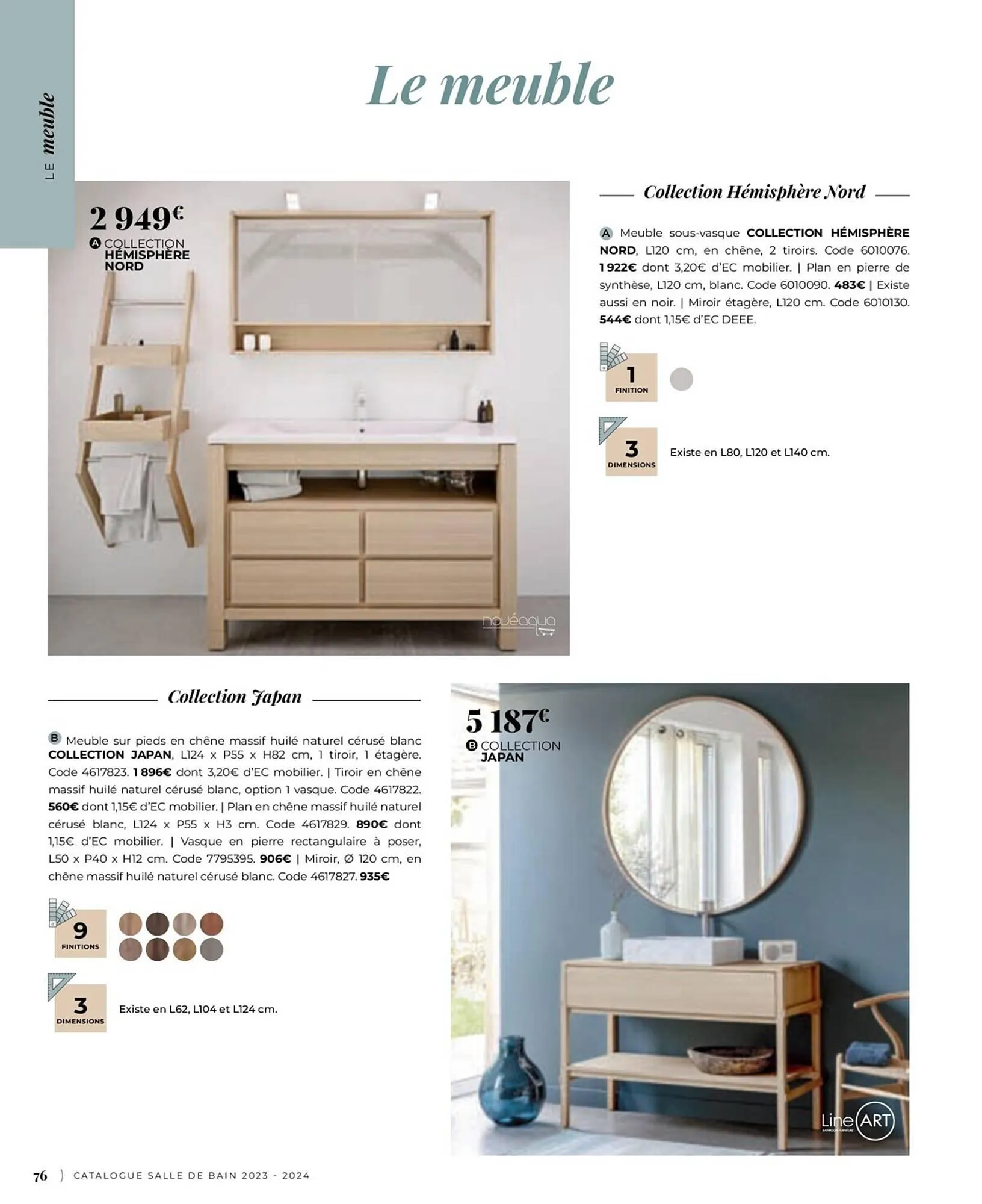 Catalogue Cedeo du 6 juillet au 31 décembre 2023 - Catalogue page 76