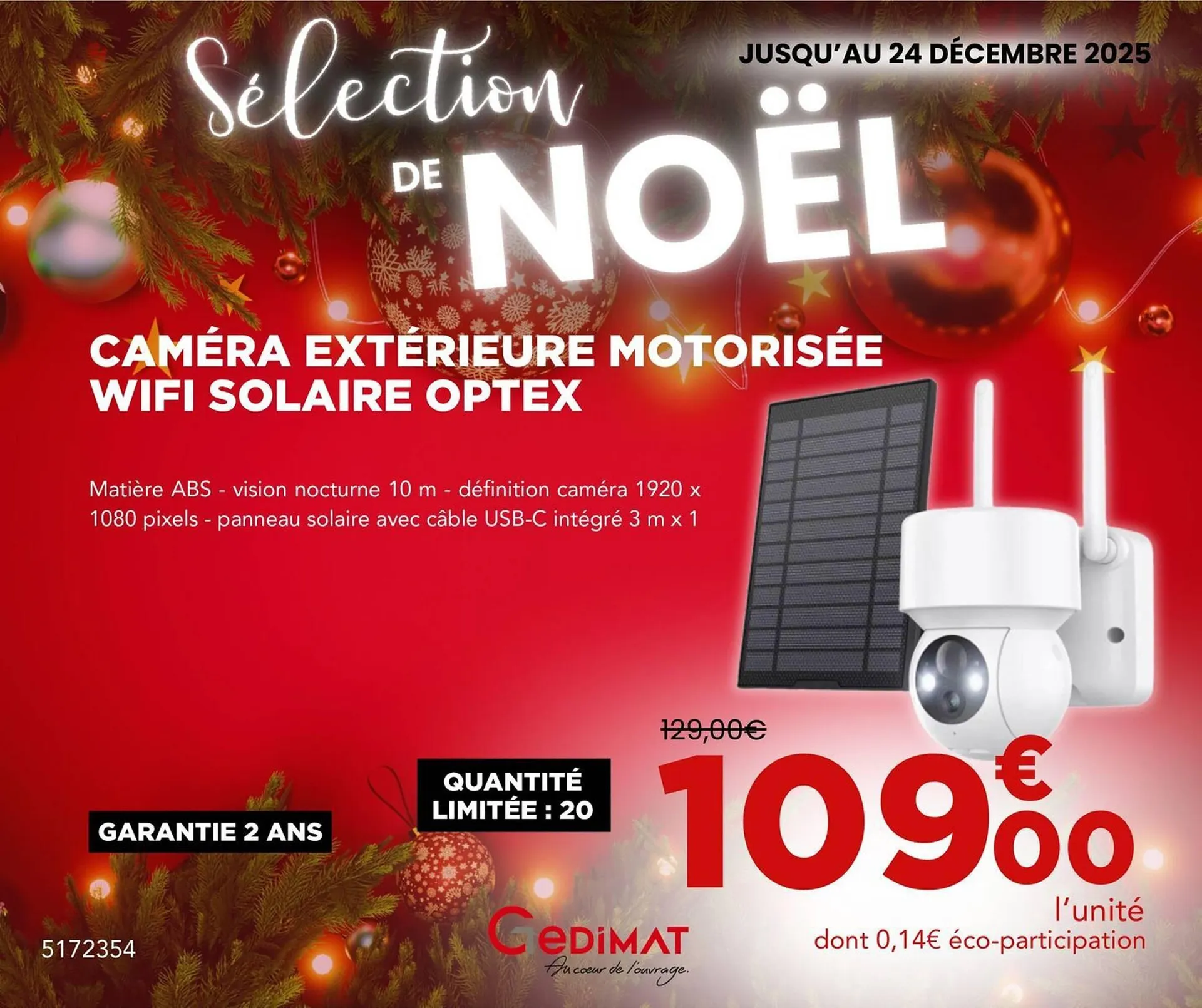 Catalogue Gedimat du 3 décembre au 24 décembre 2025 - Catalogue page 39