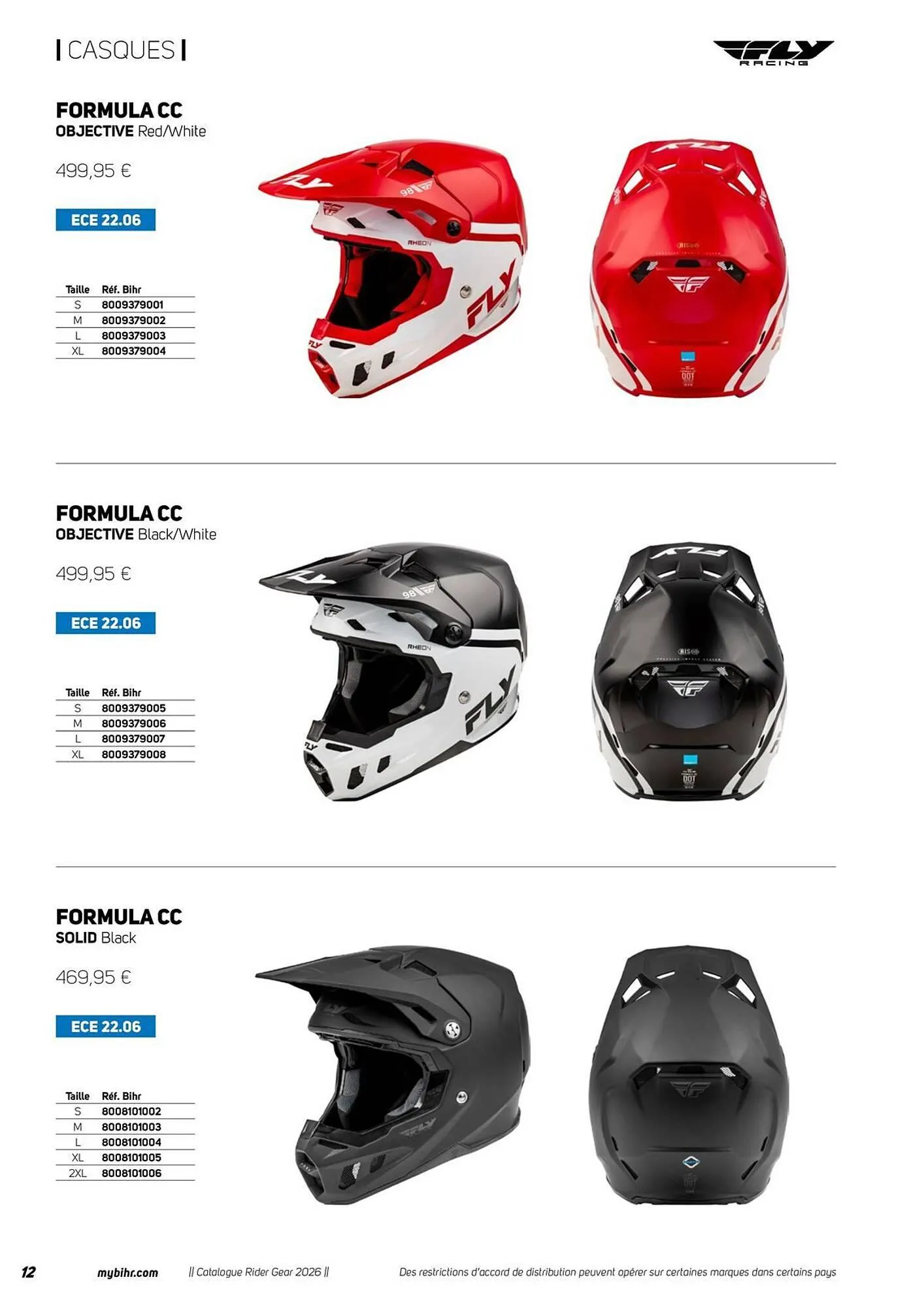 Catalogue Bihr du 1 janvier au 31 janvier 2026 - Catalogue page 12