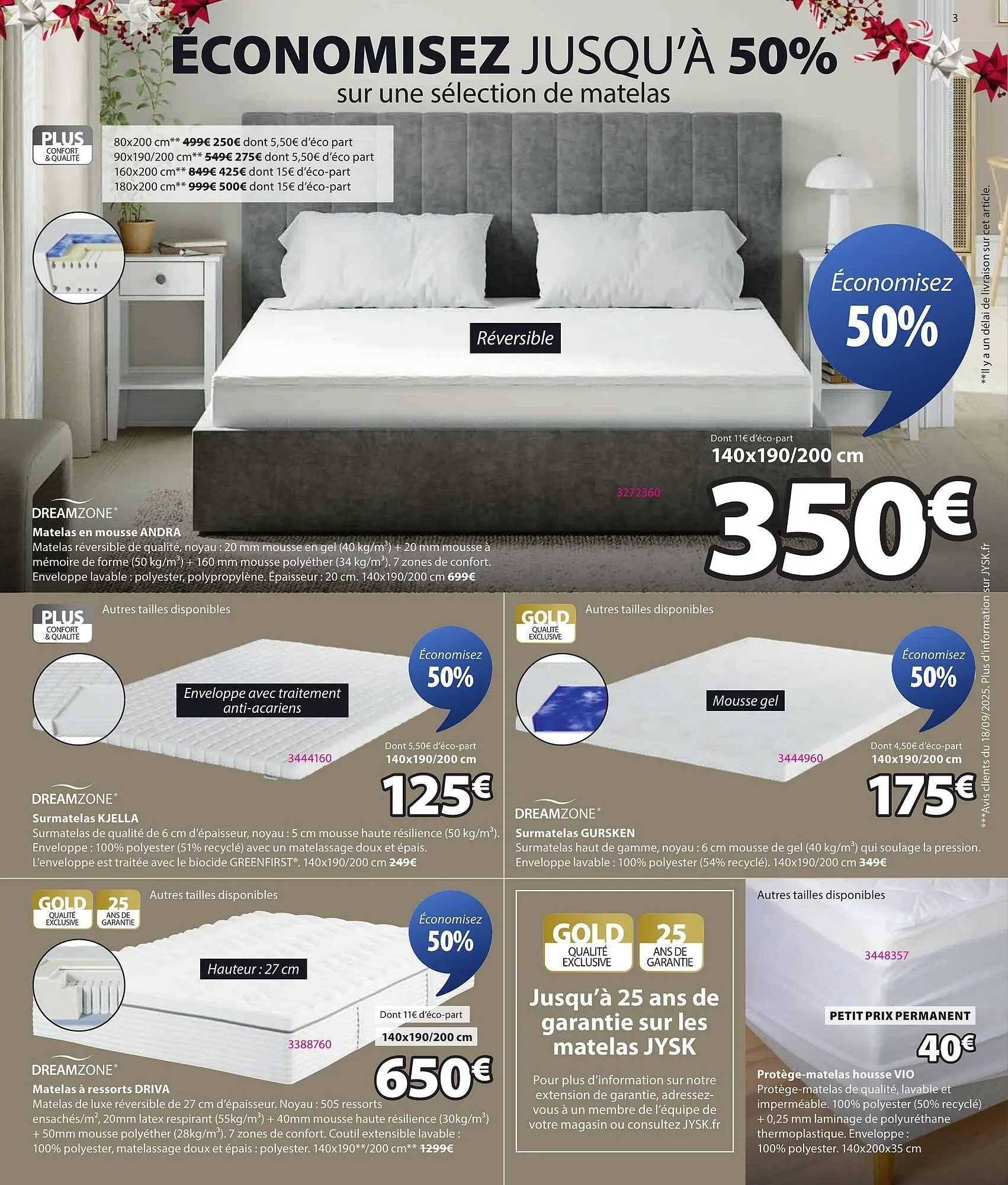 Catalogue JYSK du 16 décembre au 31 décembre 2025 - Catalogue page 3