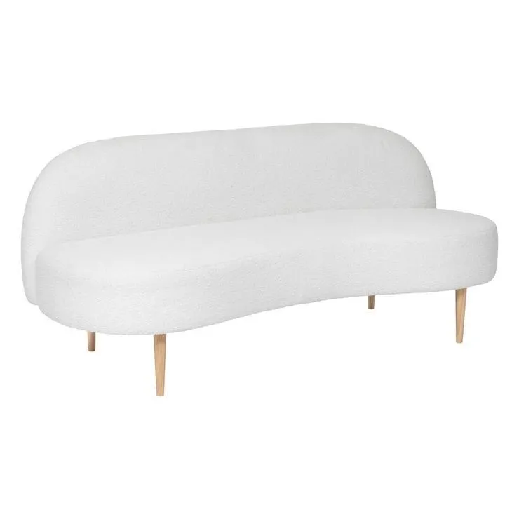 BANQUETTE INSI 2 PLACES BLANC D.172X75X72CM