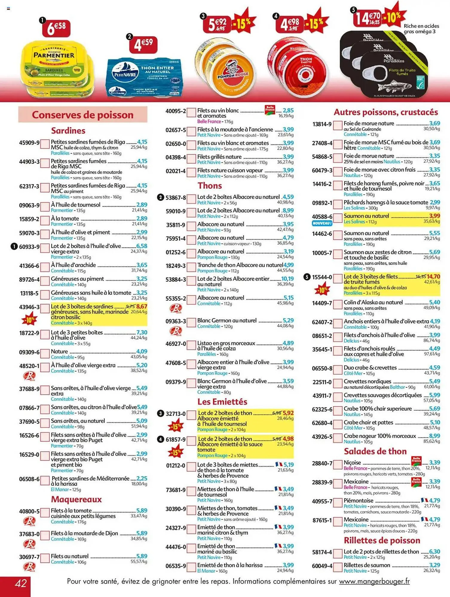 Catalogue Maximo du 7 juillet au 3 août 2025 - Catalogue page 42