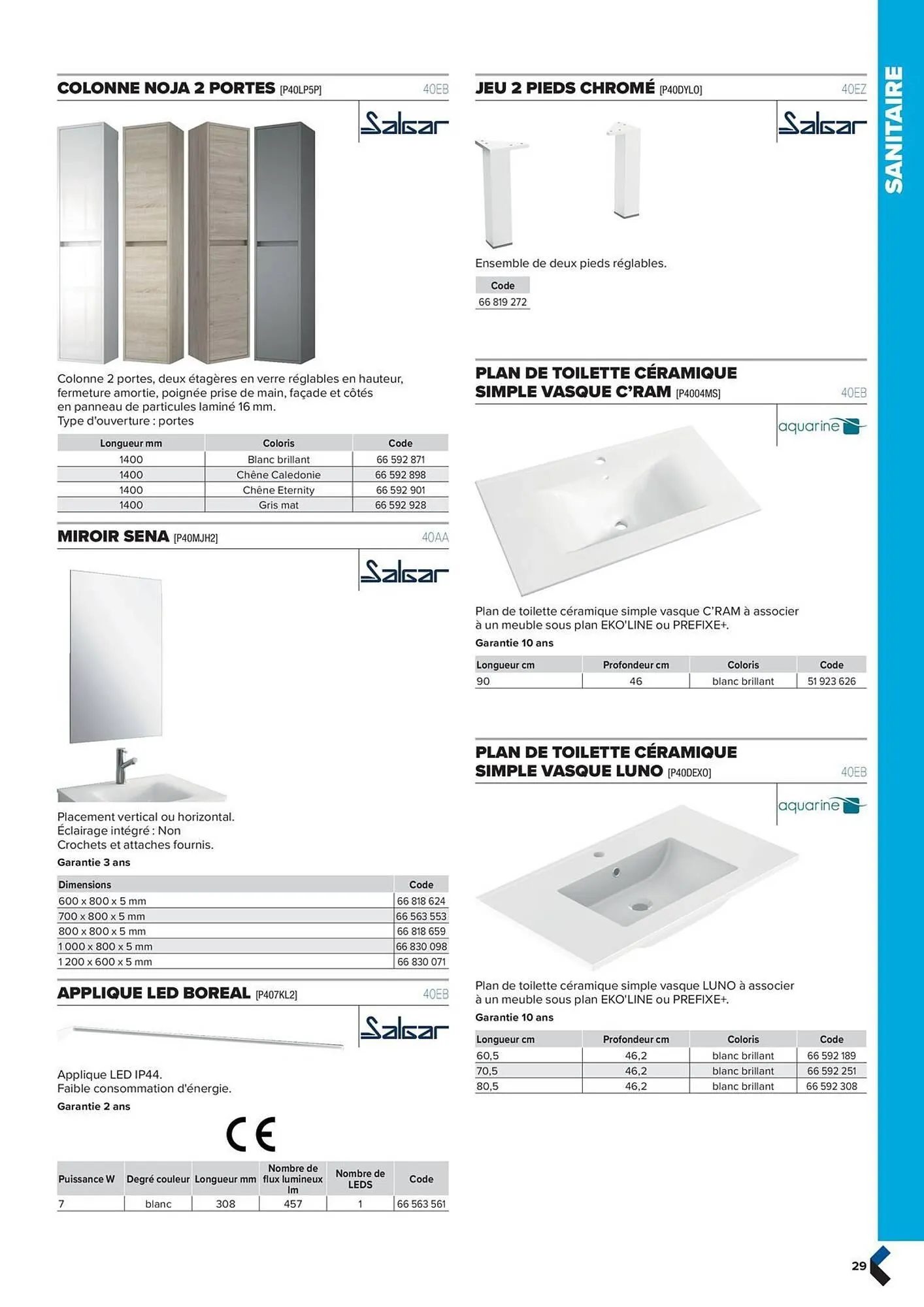 Catalogue Prolians du 2 octobre au 31 décembre 2025 - Catalogue page 29