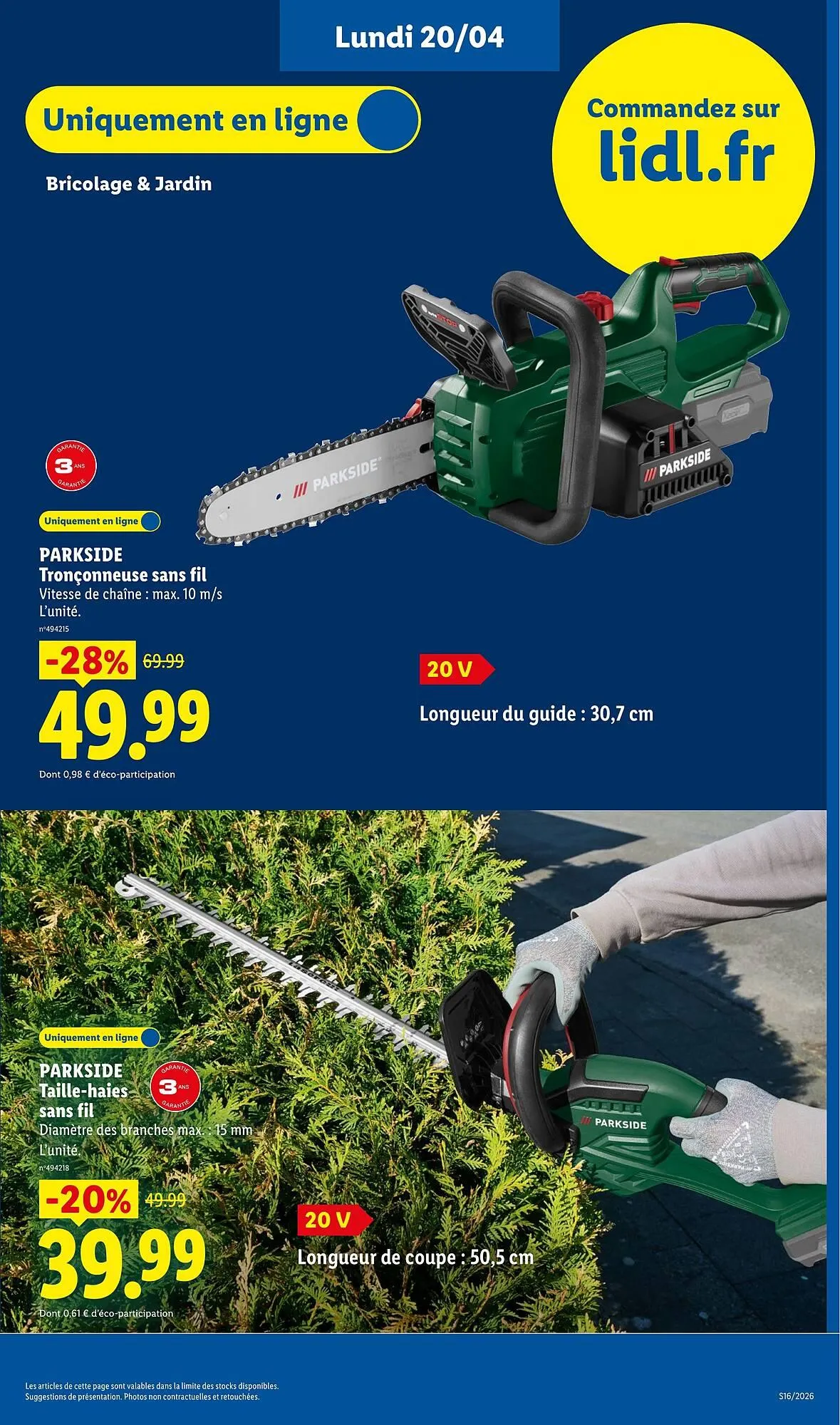 Catalogue Lidl du 16 avril au 22 avril 2026 - Catalogue page 63