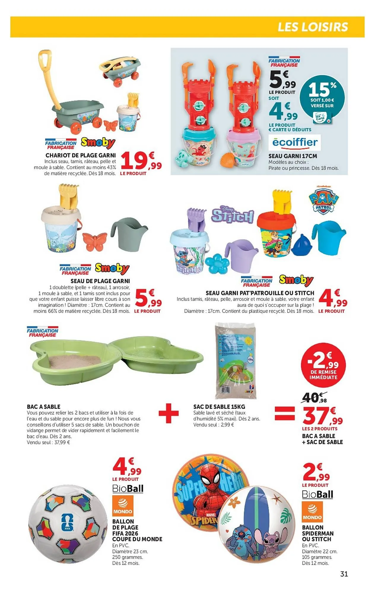 Catalogue Super U du 28 avril au 24 mai 2026 - Catalogue page 31