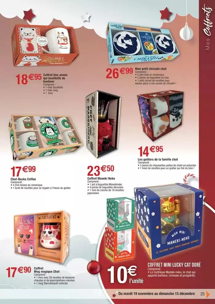 Déco (18j) Kdo Mode festif du 19 novembre au 15 décembre 2024 - Catalogue page 25