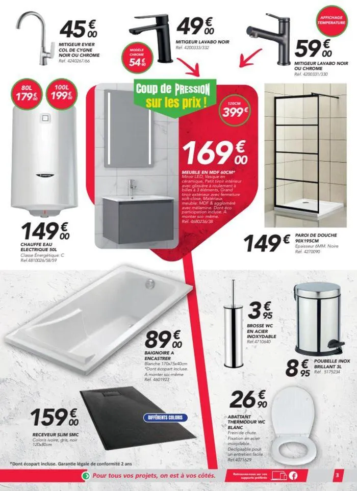 Coup de Pression sur les prix ! du 13 juin au 23 juin 2024 - Catalogue page 3