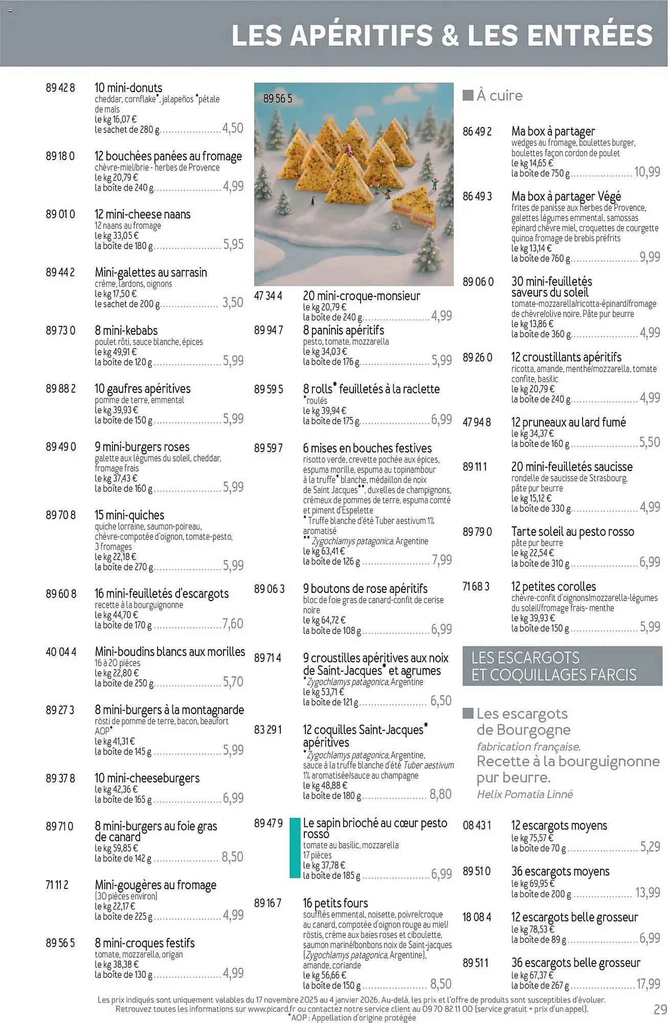 Catalogue Picard du 17 novembre au 4 janvier 2026 - Catalogue page 29