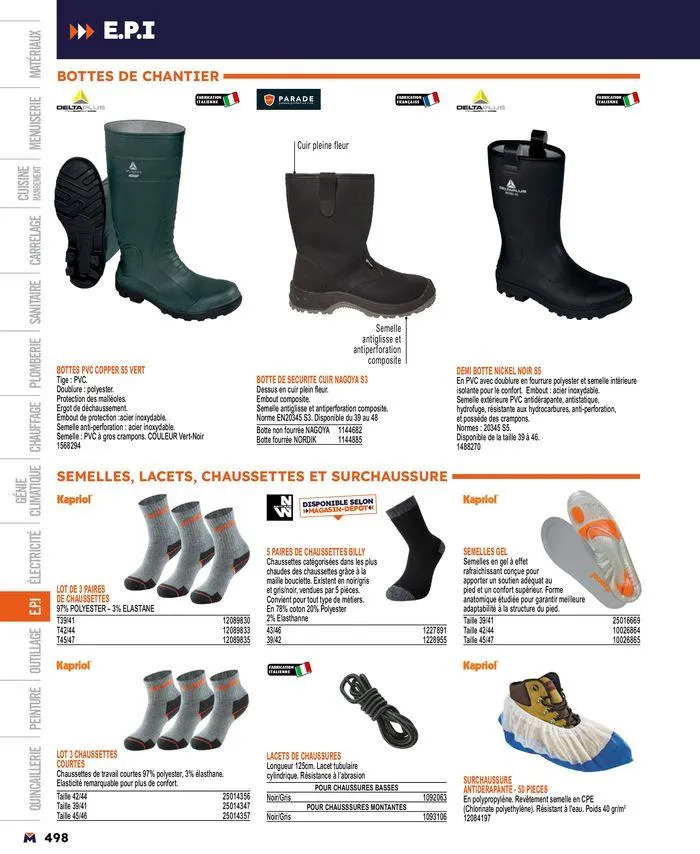 Guide produits 2024 du 15 mars au 31 décembre 2024 - Catalogue page 498