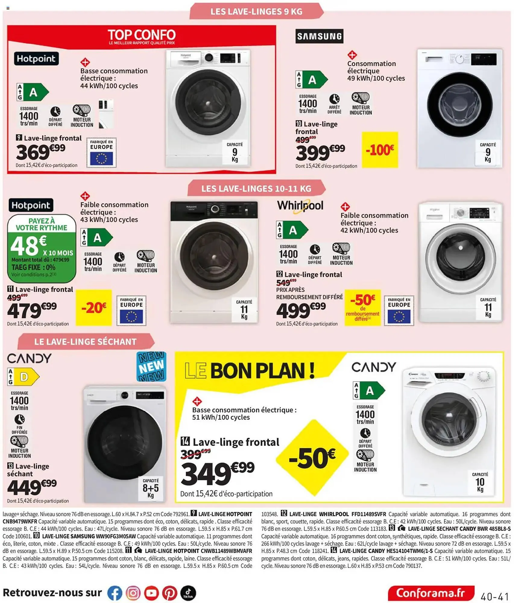 Catalogue Conforama du 23 décembre au 26 janvier 2026 - Catalogue page 41