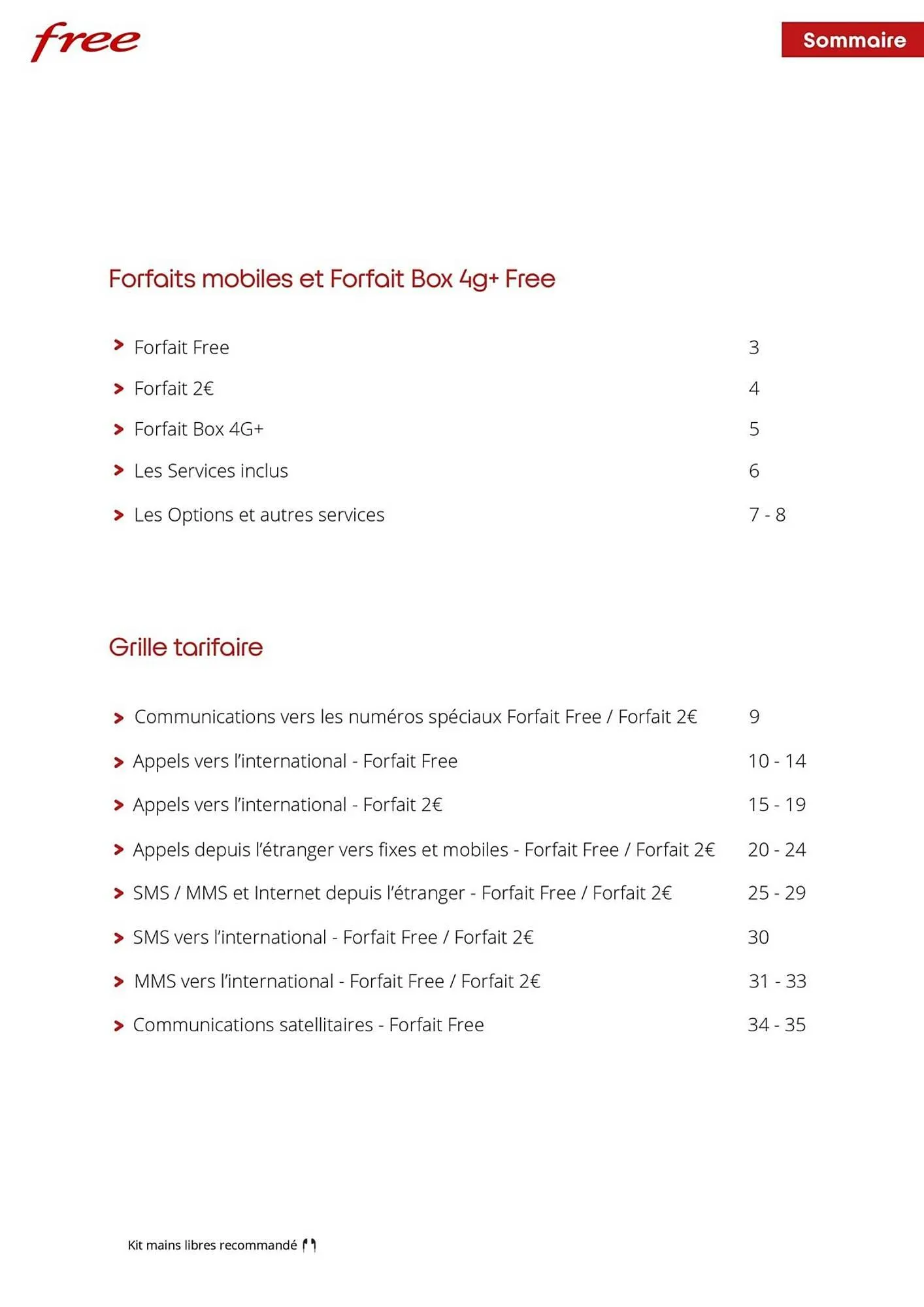 Catalogue Free du 23 janvier au 31 décembre 2023 - Catalogue page 2