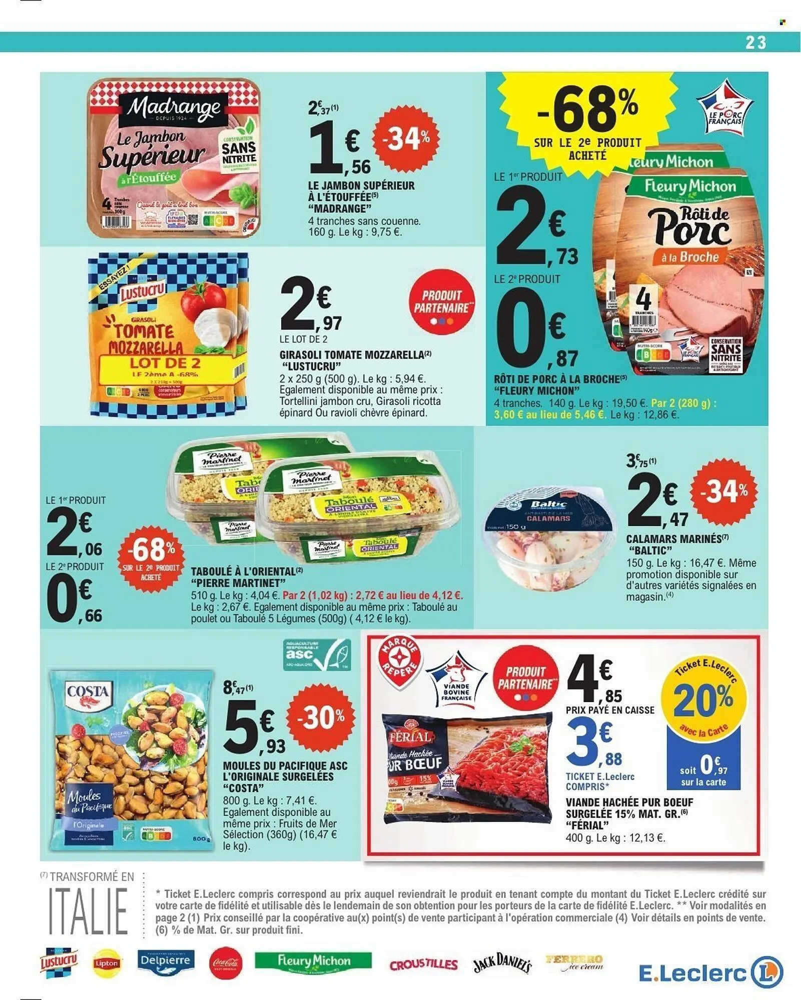 Catalogue E.Leclerc du 15 juillet au 26 juillet 2025 - Catalogue page 23