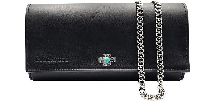 Jewel Vegan Bag - Vegetable Vegan Shoulder Bag With Silver Cross