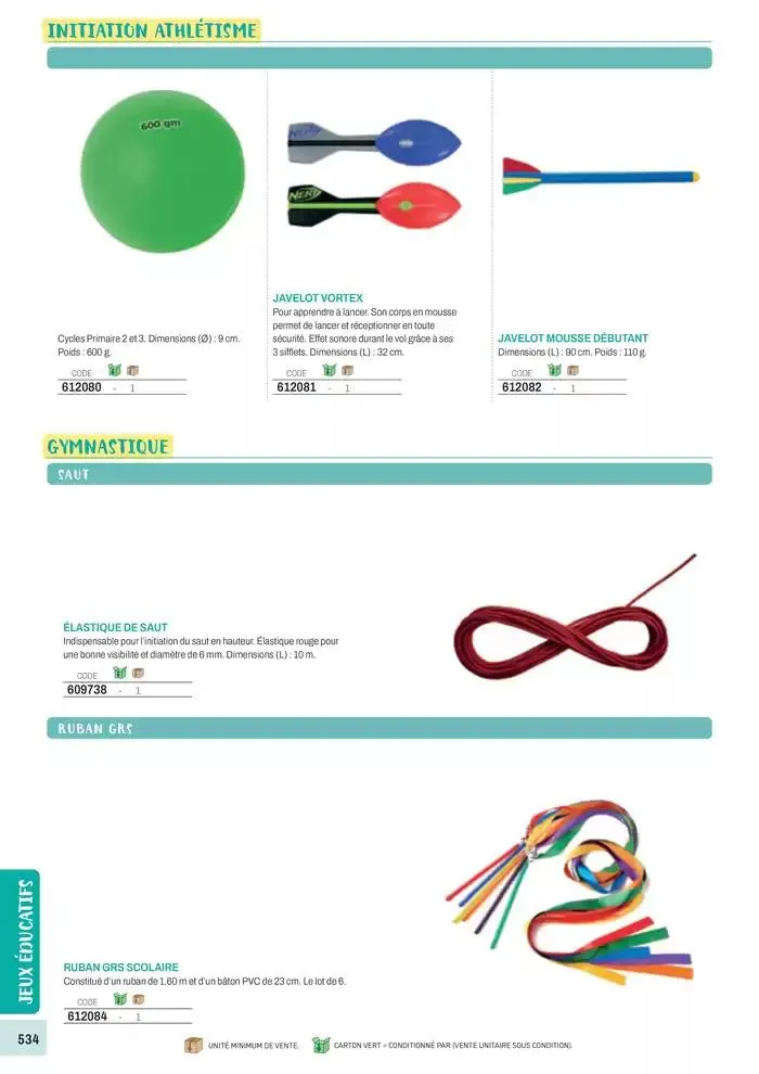 Nos Catalogues Thématiques du 1 janvier au 31 décembre 2025 - Catalogue page 536