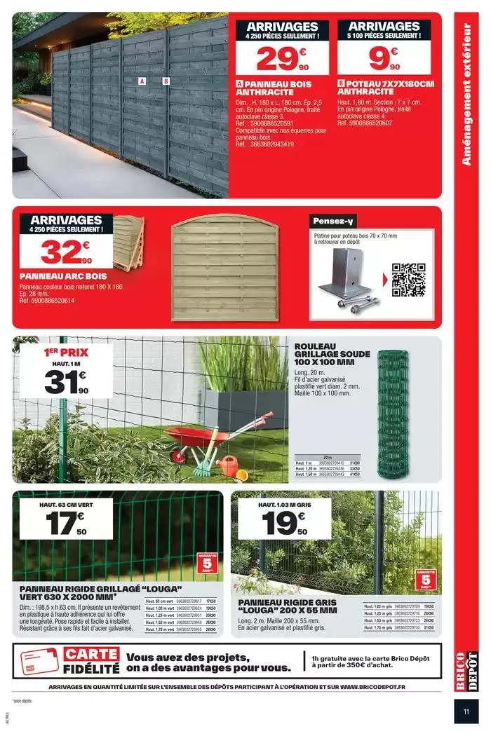 Spécial extérieur ! du 18 avril au 1 mai 2025 - Catalogue page 11