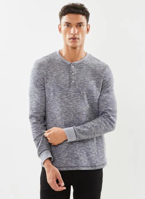 T-shirt manches longues - LEO - Bleu