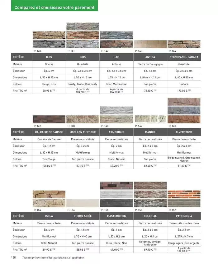 Ma sélection maison 2025 du 4 avril au 31 décembre 2025 - Catalogue page 158
