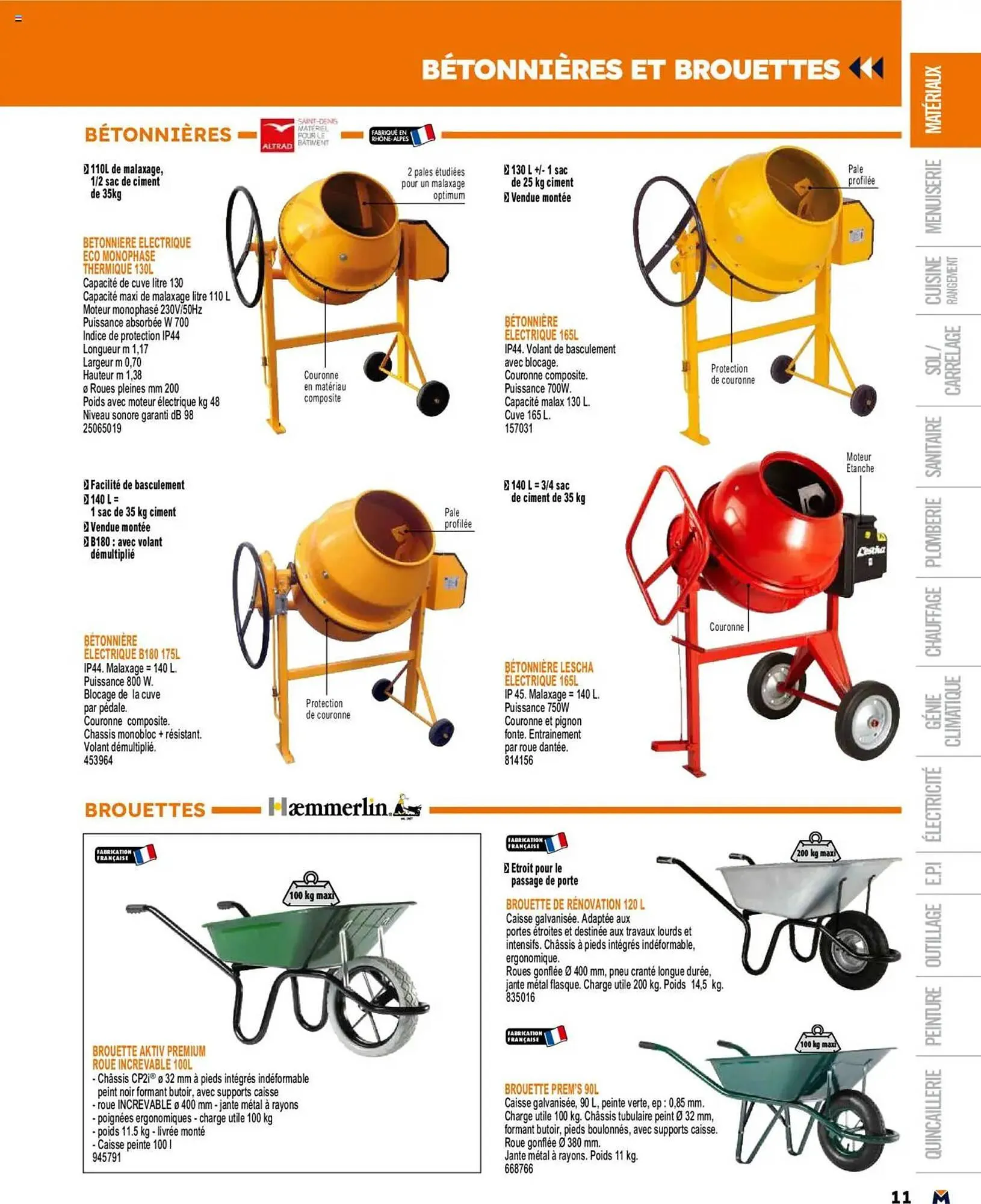 Catalogue Bricoman du 19 mars au 31 décembre 2025 - Catalogue page 11
