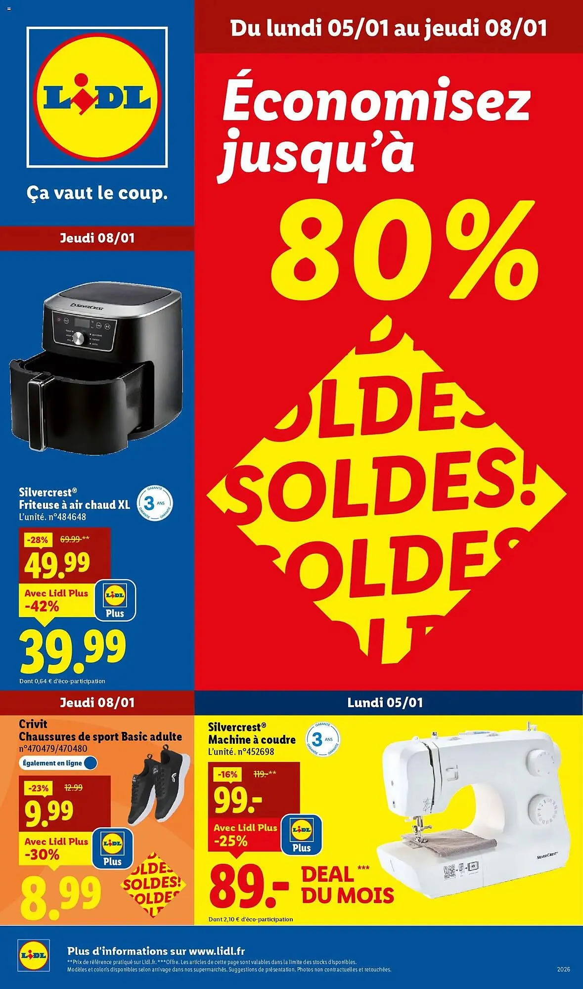 Catalogue Lidl du 5 janvier au 8 janvier 2026 - Catalogue page 1